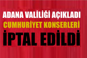 Cumhuriyet Konserleri ileri bir tarihe ertelendi.