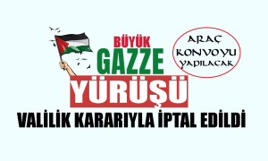 Büyük Gazze Yürüyüşü güvenlik gerekçesiyle iptal edildi.