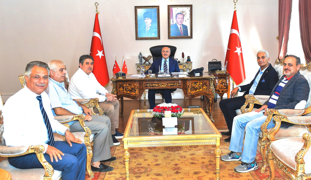 Yerel Medya Güç Birliği Platformu Adana Yönetimi Vali Yavuz Selim Köşger'i ziyaret etti.