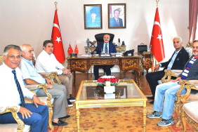 Yerel Medya Güç Birliği Platformu Adana Yönetimi Vali Yavuz Selim Köşger'i ziyaret etti.