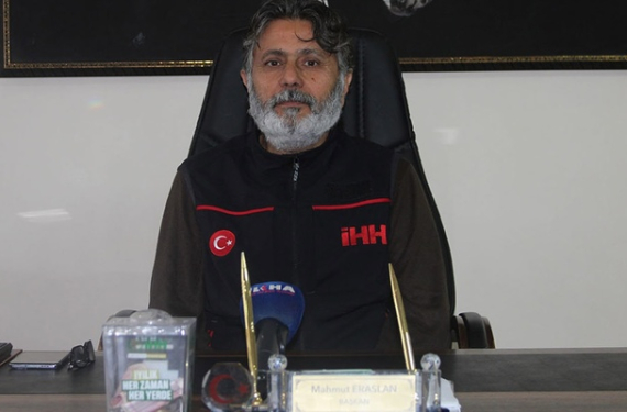 İHH Genel Başkanı Mahmut Eraslan İncirlik'te düzenlenecek konvoy hakkında bilgiler verdi.